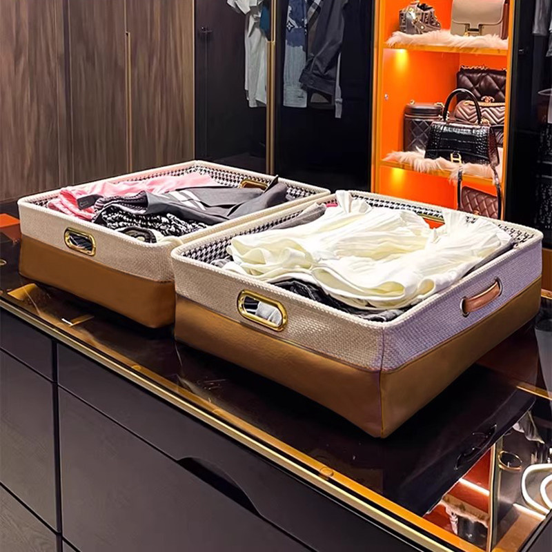 轻奢衣柜底部矮款内衣收纳盒高颜值抽屉式袜子内裤整理箱扁平浅层,收纳整理,内衣收纳盒,淘宝优惠券,粉丝福利购,淘宝优惠卷