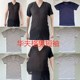 吸汗打底内搭 华夫格面料圆V领薄款 外贸日单夏季 男速干打底T恤短袖