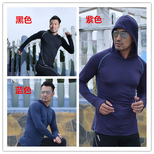 速干紧身跑步保暖器械训练卫衣