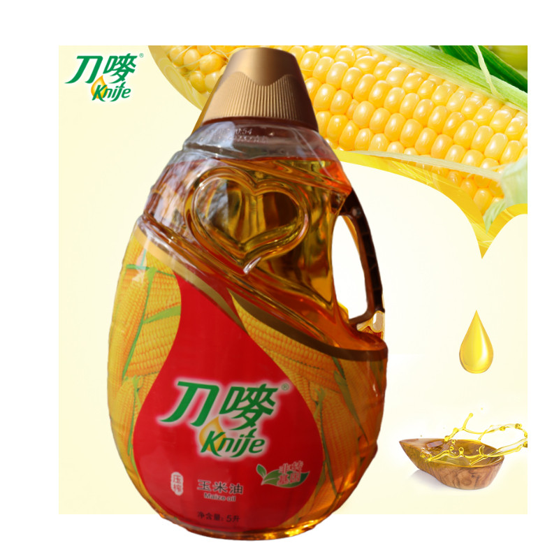 刀唛食用油玉米油5l非转基因玉米胚芽油食用植物油