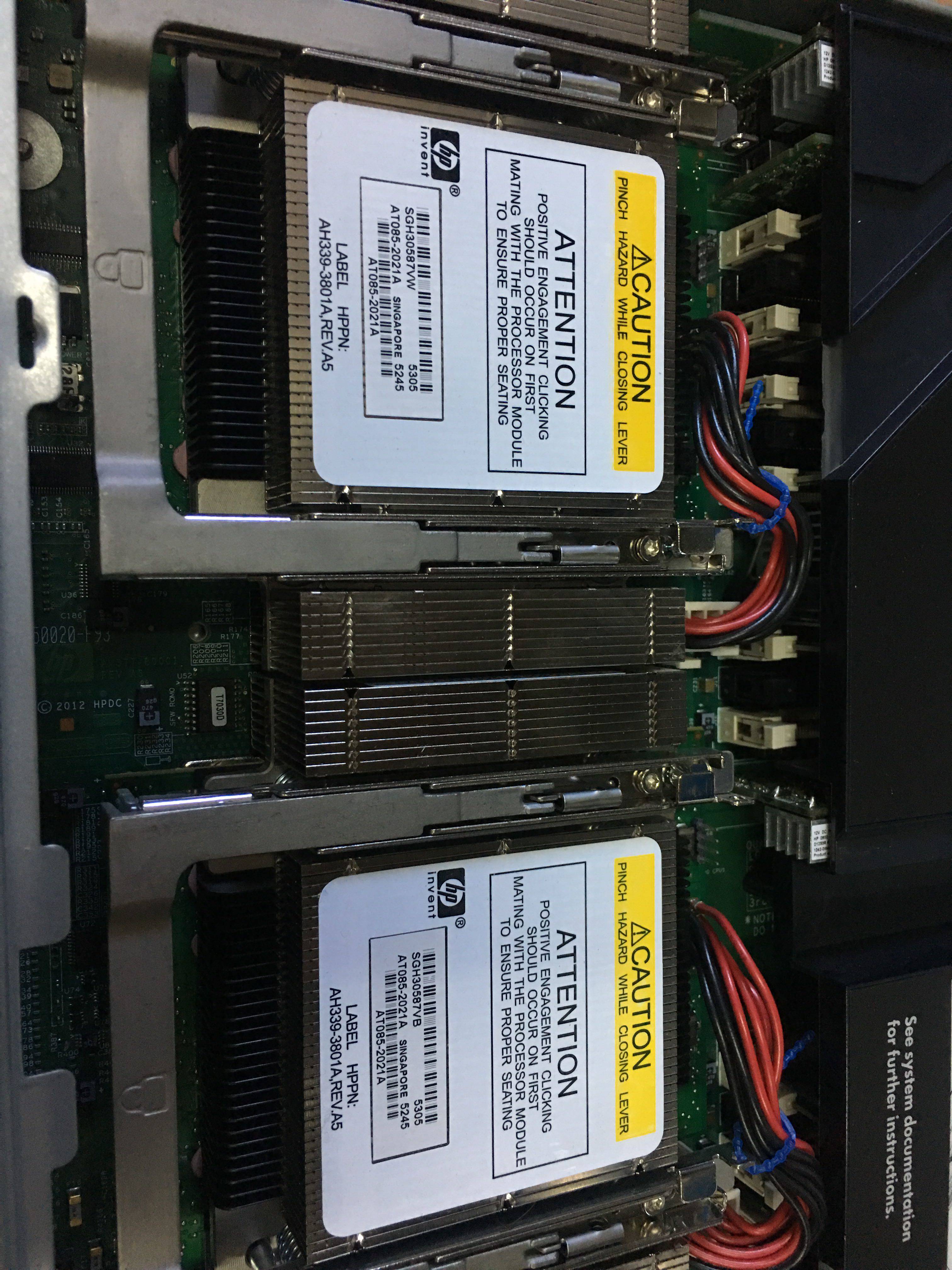 HP Intel 9540 9550  AT085-69024  AT085-69025