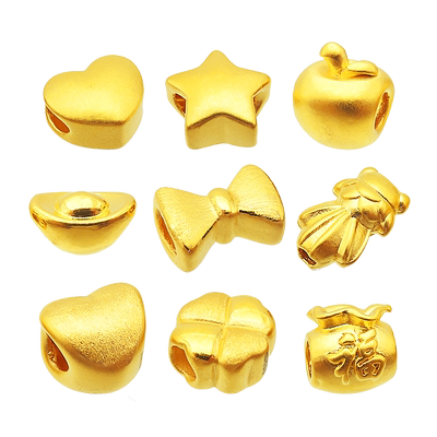 转运999足金路路通吊坠