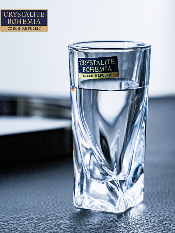 捷克BOHEMIA进口白酒杯水晶玻璃烈酒杯烧酒杯小酒盅家用套装