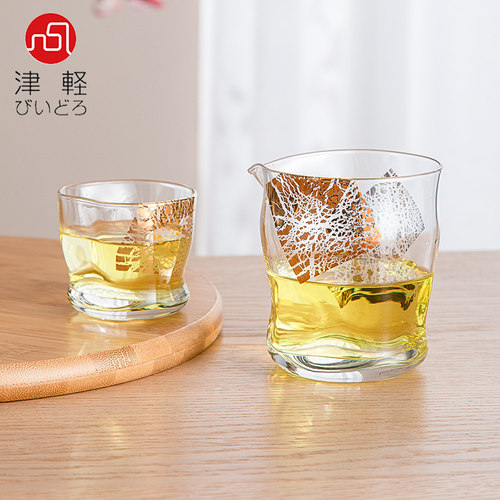 金箔品茗杯礼物分酒壶日本进口