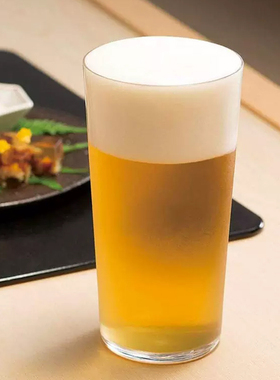 晚酌的流派日本东洋佐佐木无铅玻璃薄冰强化啤酒杯耐热茶杯咖啡杯