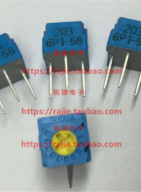 GF063P1-B203 可替代3362P-203单圈精密B20K 203 6P1-58原装TOCOS