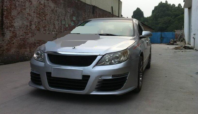 比亚迪F6大包围改装 F6改装前后保险杠侧裙加装小尾翼