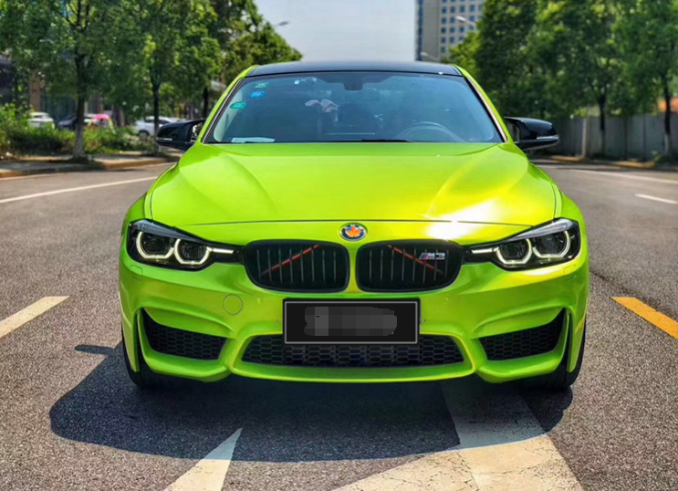 适用于宝马新3系F30F35改装M3M4大包围316320i328li前后杠侧裙