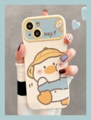 12大视窗civi5pro全包镜头k70防摔14 13软硅胶k60 note14 草帽鸭子适用小米15手机壳红米k80保护套新款