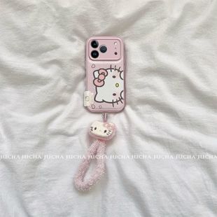 华为nova14 x300 p80 reno15 荣耀500 mate70秋冬小米17 半脸KT猫适用苹果17手机壳iphone16pro保护套女款