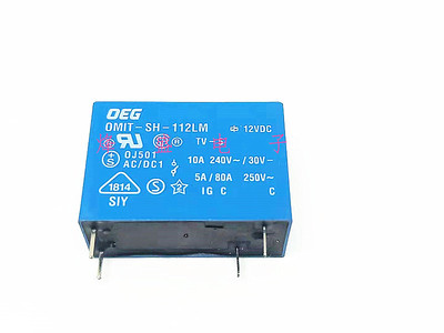 OMIT-SH-112LM 12VDC正品原装继电器10A 12V 4个脚 OEG现货