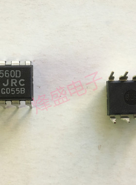 全新日本JRC NJM4560D DIP-8 音频双运放 低噪声 运算放大器集成