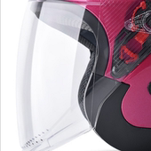 野马635 防雾透明镜片摩托车电动车镜片 611原装 630 632