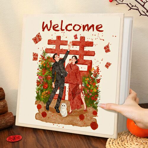 结婚礼照片大容量相册收纳影集簿