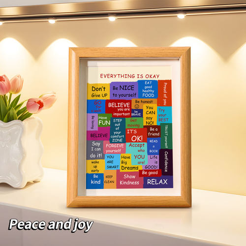 书法艺术相框正能量可摆可挂