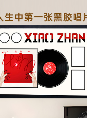 黑胶唱片相框展示架收藏12寸CD音乐专辑珍收藏装裱框收纳装饰挂墙