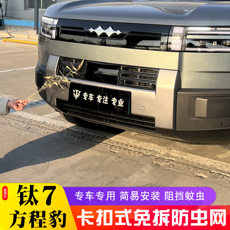 适用于方程豹钛7防虫网汽车防蚊虫中网水箱免拆防护网改装饰配件,汽车用品/电子/清洗/改装,汽车防虫网,淘宝优惠券,粉丝福利购,淘宝优惠卷