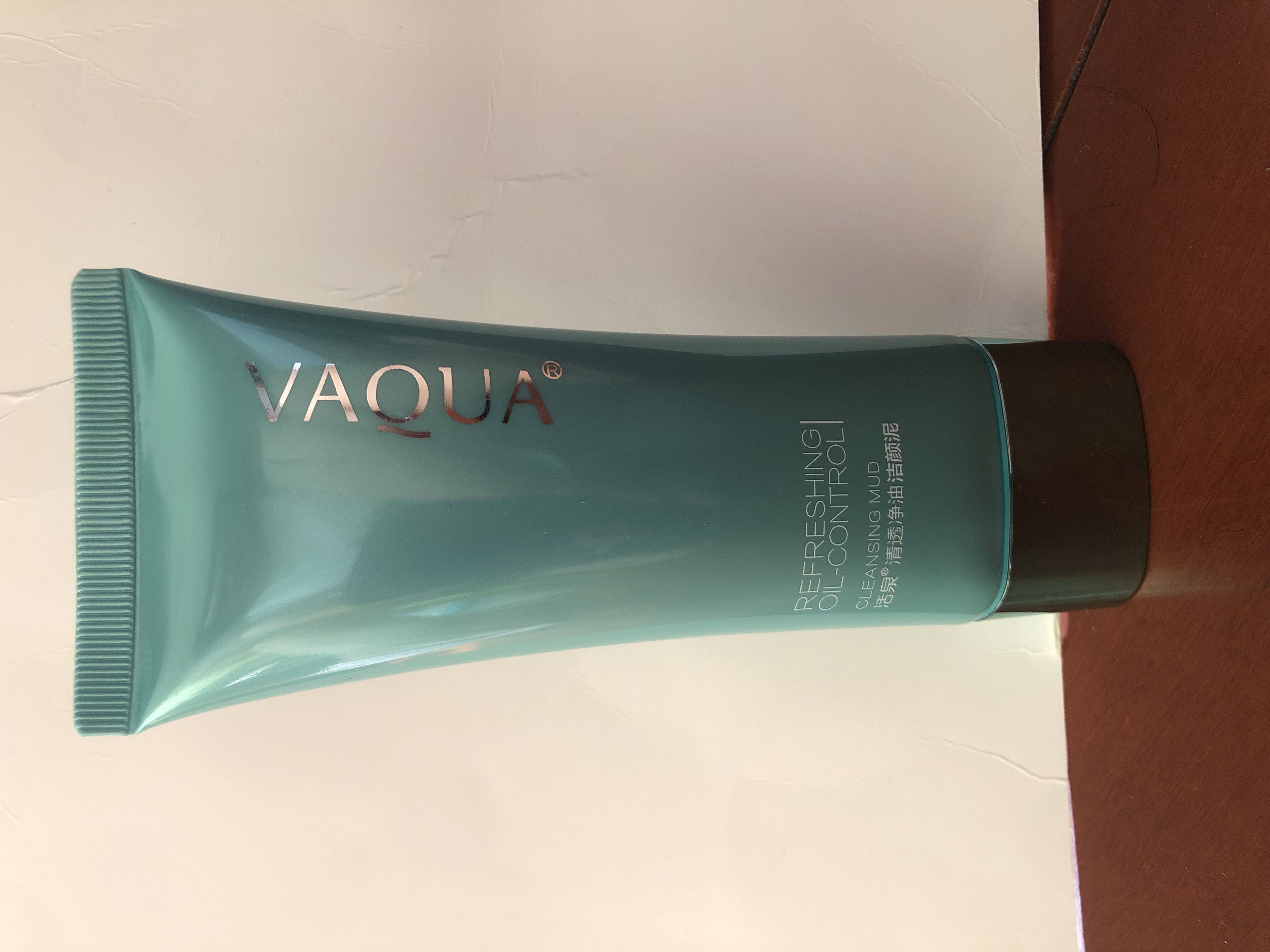 VAQUA/活泉清透净油洁颜泥100g清洁皮肤温和泡沫除垢裸瓶发货