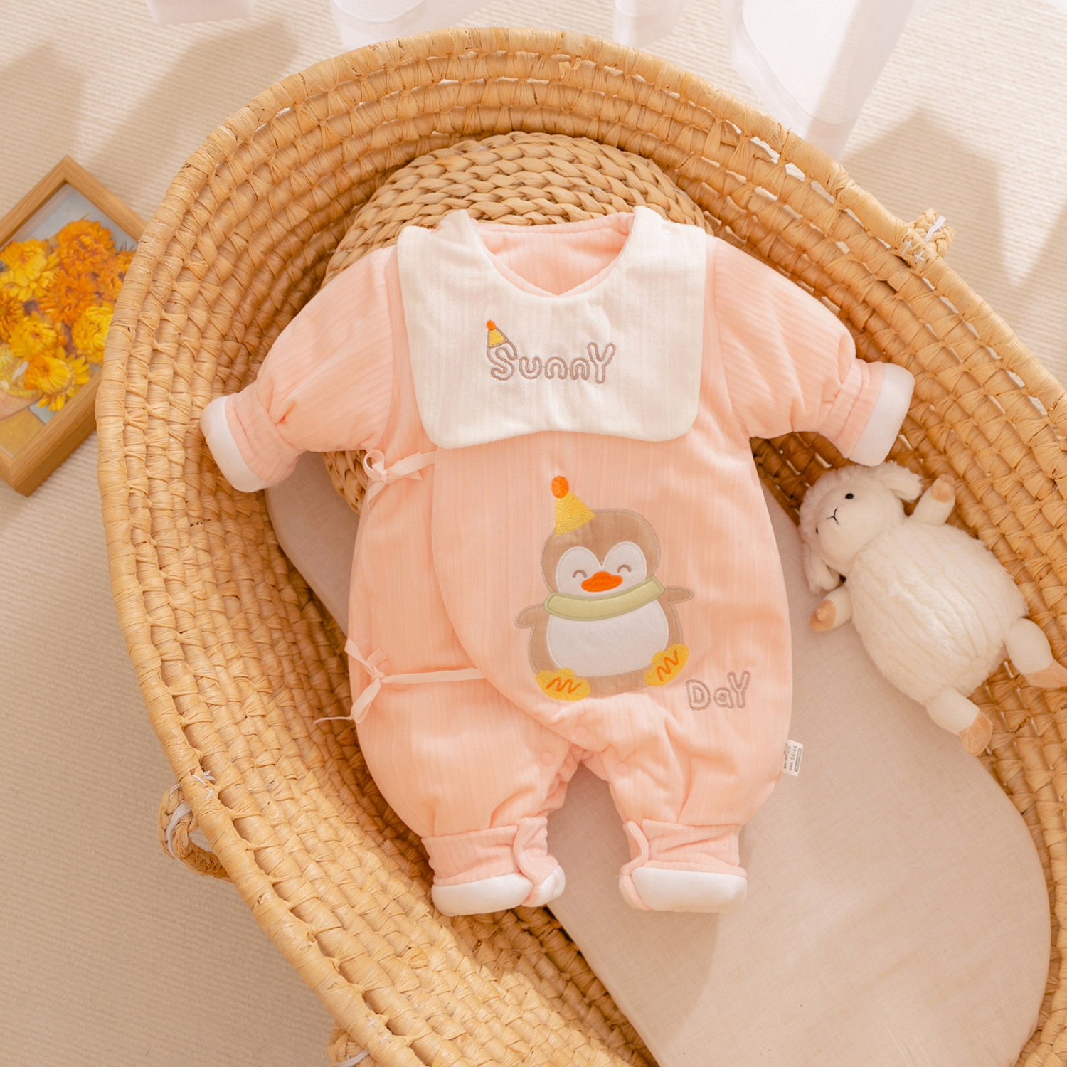 新生婴儿衣服连体衣秋冬季女宝宝可爱超萌哈衣夹棉服加绒加厚冬装,童装/婴儿装/亲子装,连身衣/爬服/哈衣,淘宝优惠券,粉丝福利购,淘宝优惠卷