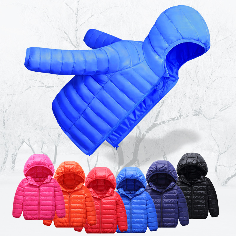 儿童轻薄款羽绒棉服保暖柔软