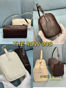 90S 代购 The row baguette简约牛皮笔筒包百搭小方包腋下手提包