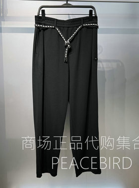 B2GMF4141J9 太平鸟男装休闲裤2025年冬新款百搭时尚洋气款休闲裤