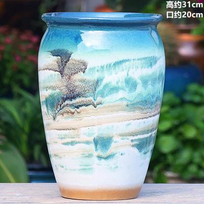 粗陶简约透气三角梅多肉绿植盆