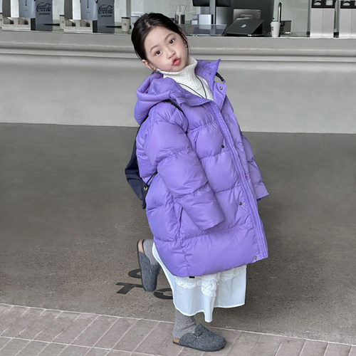 东北抗寒儿童羽绒服加厚