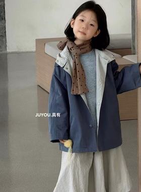 25【秋】-with-双面穿连帽风衣 81062