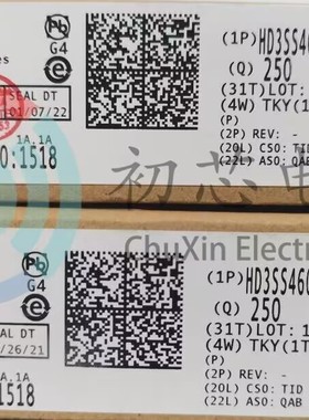 【初芯电子】HD3SS460IRHRT 封装WQFN28丝印3SS460I  USB模拟开关