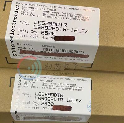 【初芯电子】全新原装L6599ADTR  SOP16 丝印L6599AD 电源控制器