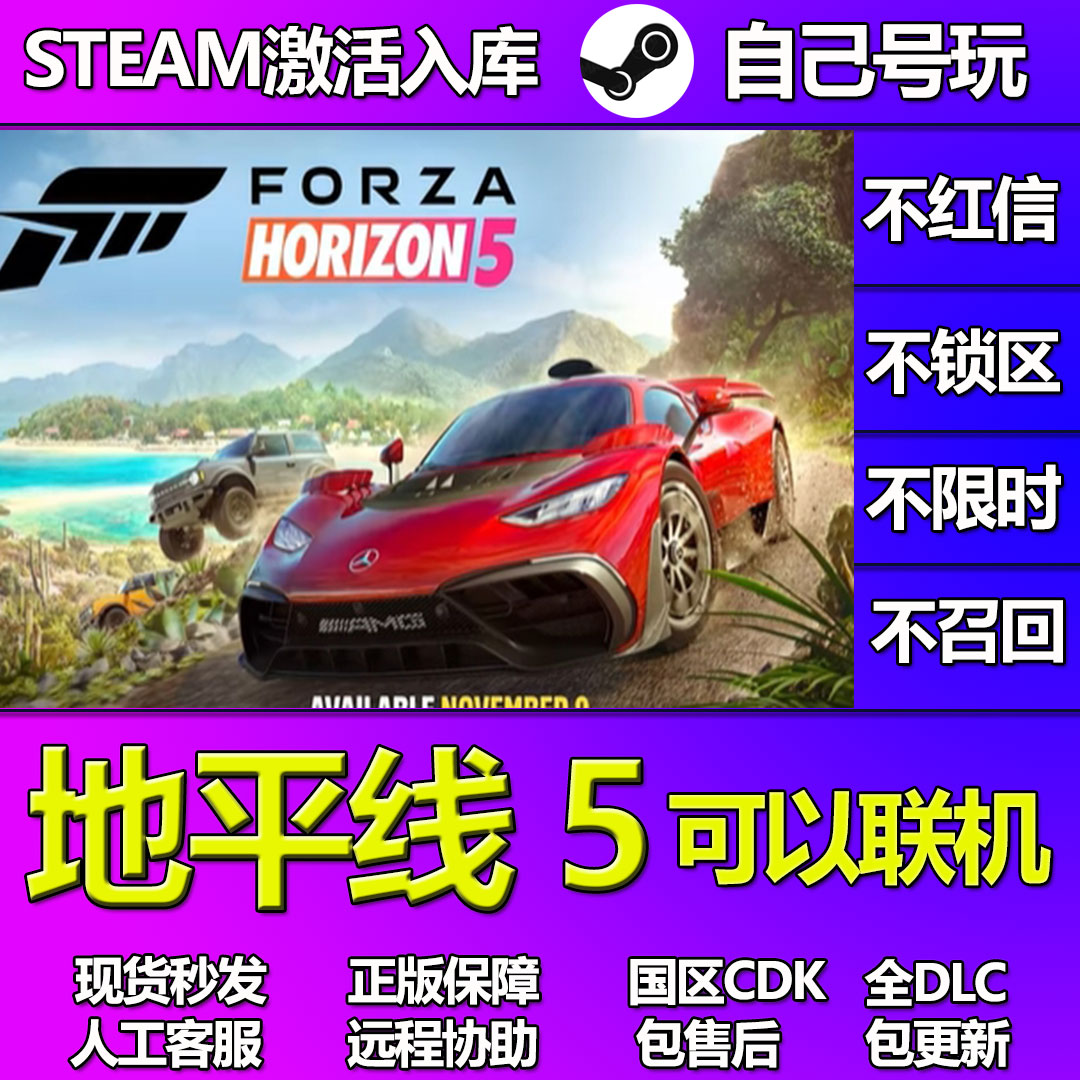 地平线5Steam游戏激活码CDK入库全DLC正版中文PC游戏