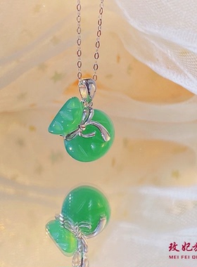 福袋葫芦纯银项链女轻奢高级感