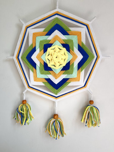 特价成品曼达拉手工毛线编织幼儿园大中小班礼物男女朋友儿童盲盒