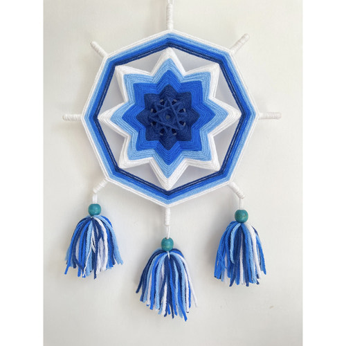 【简单易上手】成品DIY材料包曼达拉手工毛线编织幼儿园大中小班