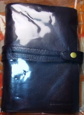 制道全植鞣无毒头层牛皮真皮MBox日记本笔记记事本手帐本18*12