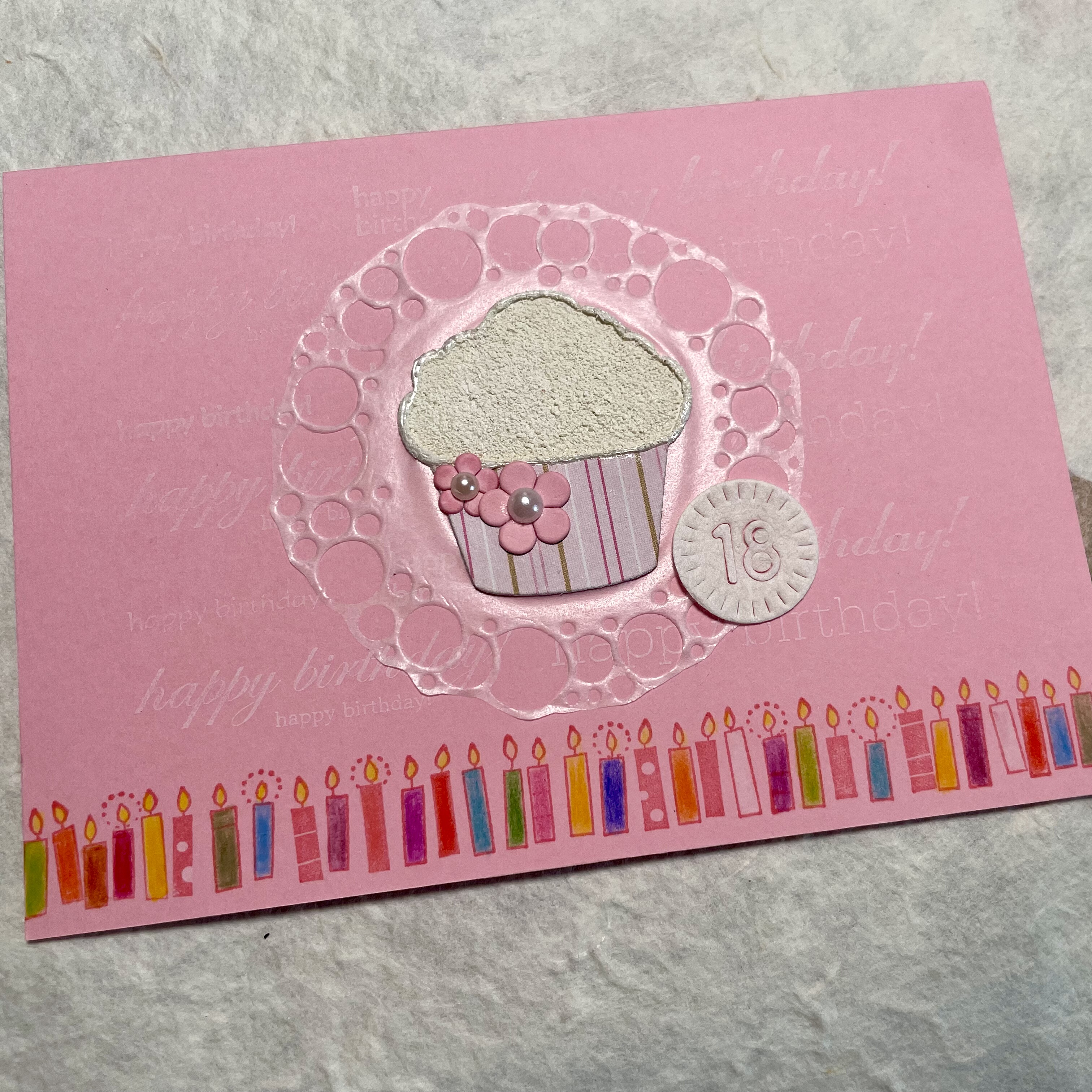 原创手工贺卡高级感质感哑光小众高端贺卡生日蛋糕卡片18岁成人礼