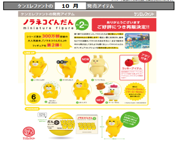 虾壳社 现货日本Kenelephant扭蛋 野猫军团2再贩动物模型摆件盲盒