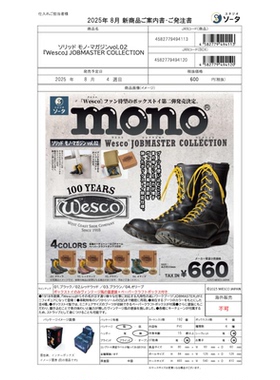 虾壳社 定金日本SO-TA盲盒 Wesco JOBMASTER微缩模型 第二弹 摆件