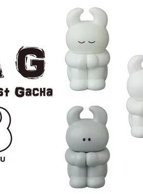 现货日本MEDICOM扭蛋 潮玩 呆萌怪兽 怪物摆件 VAG系列 长角恶魔