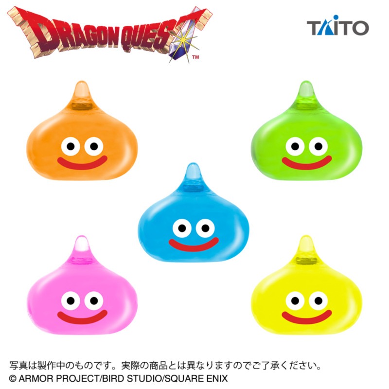 虾壳社 现货日本TAITO代购 勇者斗恶龙透明迷你手办 史莱姆出现了