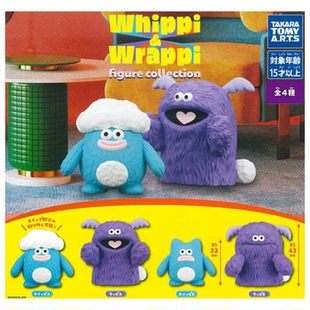 现货日本T 摆件 ARTS扭蛋 Whippi&Wrappi 收藏手办 多美卡 虾壳社