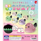 现货日本STAND BY扭蛋 标识挂件 虾壳社 半透明长尾雀挂件 夜光鸟