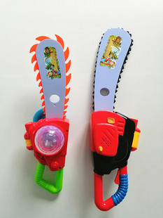 光头强电锯玩具熊出没砍树伐木装备电动玩具枪套装男孩玩具3–8岁