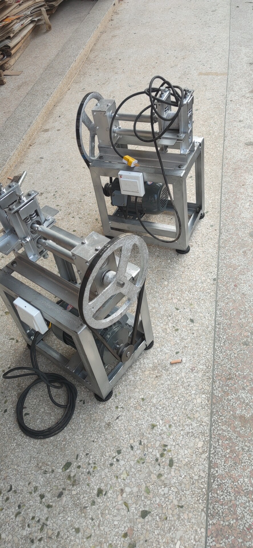 电动竹片分层机 破篾机 启篾机竹篾开片竹条分离机竹艺加工破竹i.