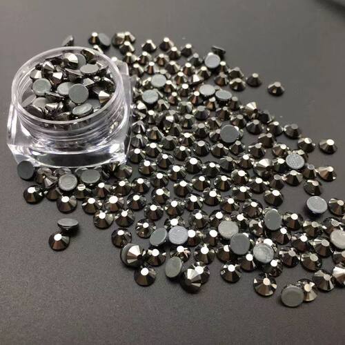 平底钻矿灰色服装烫钻衣服饰品diy配件舞服秀禾服闪钻牛仔箱包钻