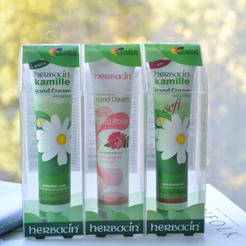 德国贺本清小甘菊经典护手霜75ml唇膏玫瑰薰衣草保湿滋润防止干裂