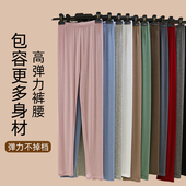 线裤 莫代尔打底裤 内搭纯色弹力美体长裤 内穿高腰秋裤 女春夏薄款