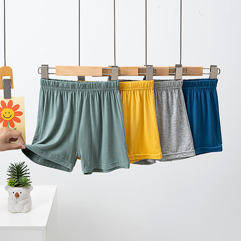 儿童莫代尔短裤男孩夏季外穿运动裤女童纯色家居裤中大童宝宝睡裤,童装/婴儿装/亲子装,裤子,淘宝优惠券,粉丝福利购,淘宝优惠卷