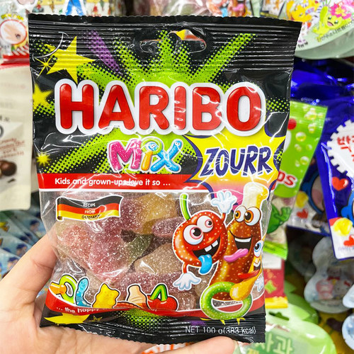 haribo德国橡皮糖混合口味100g